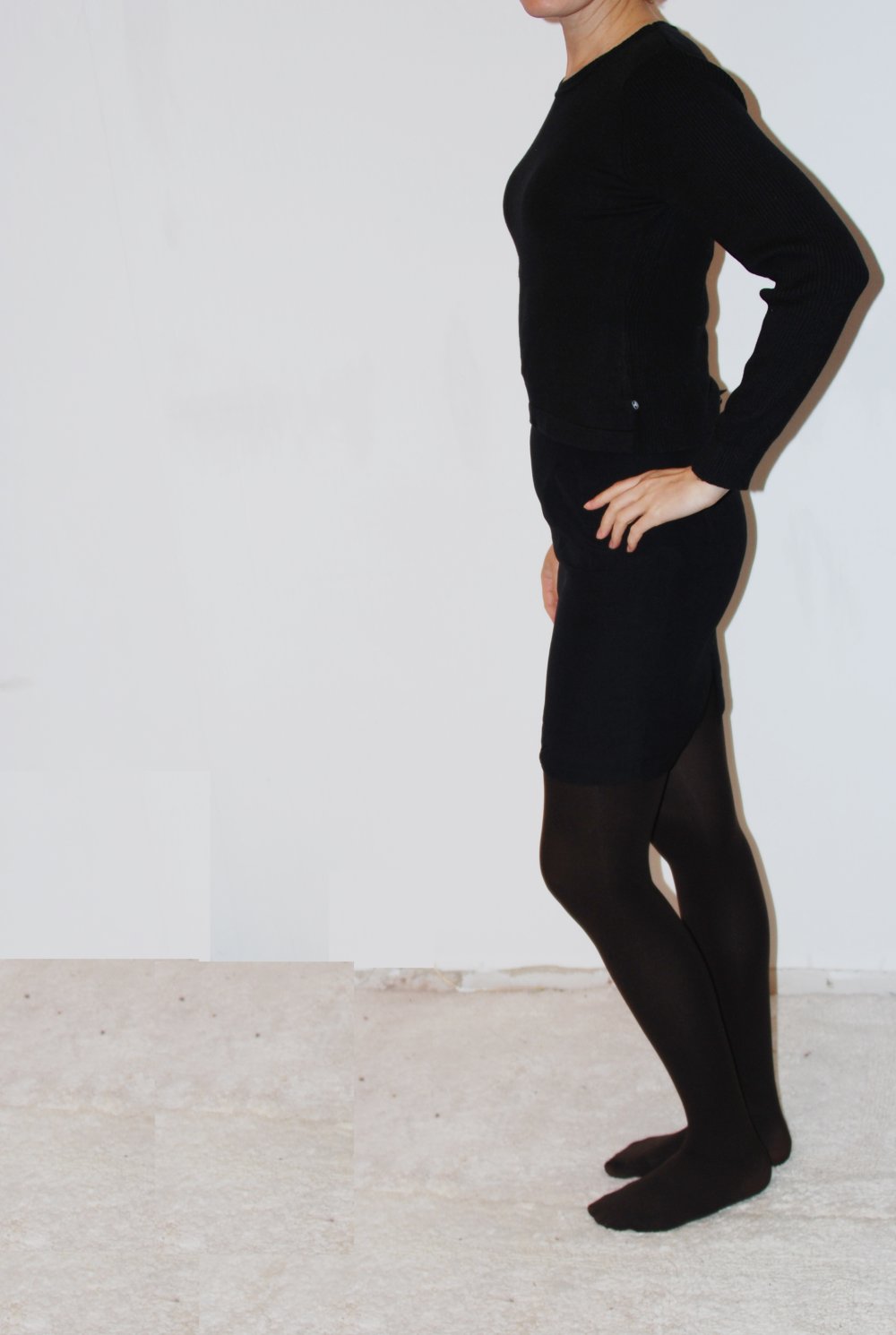 TOM TAILOR Damen Pullover 36 S Schwarz 15% Mohair