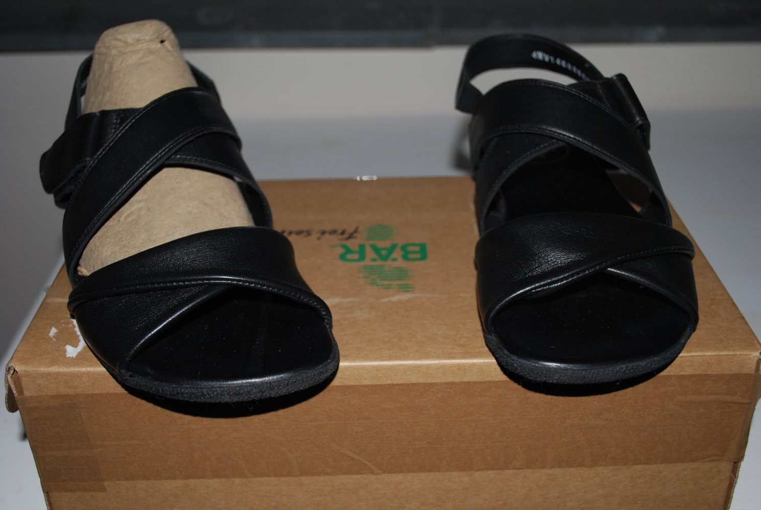 BÄR SANDALEN ELSE 4,5 EU  37,5 LEDER Klettriemen ROT Sohle aus Naturkautschuk