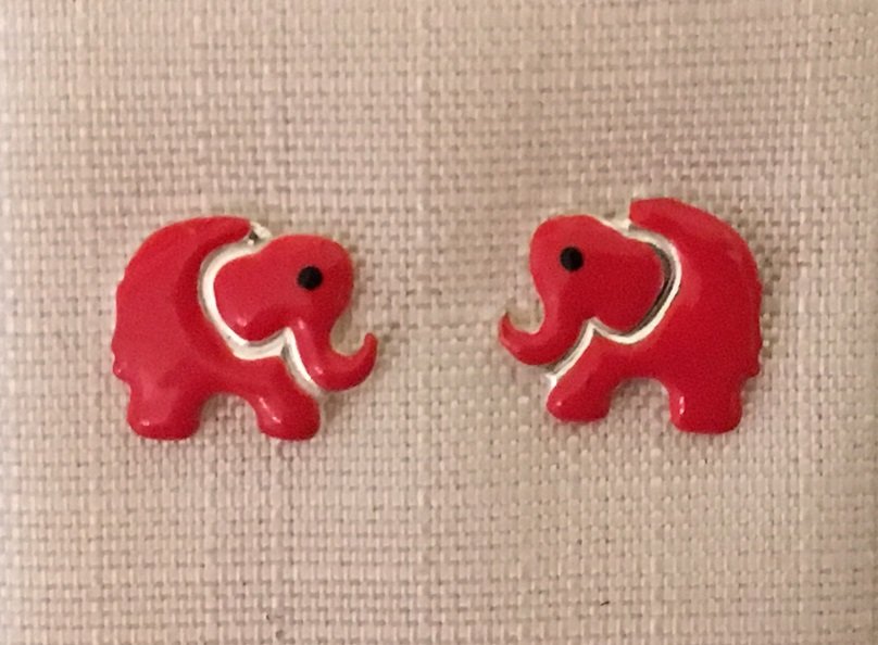 Ohrringe Kinder Elefanten echtes Silber NEU