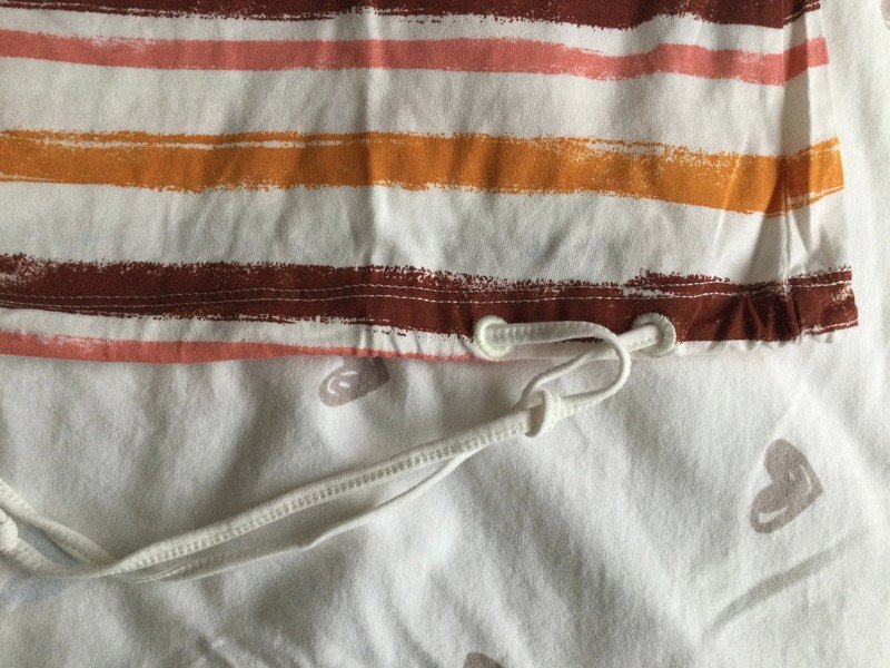 Gestreiftes Top, Spaghettiträger 