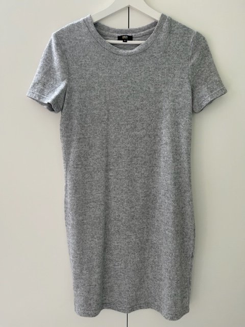 Baumwollstrickkleid