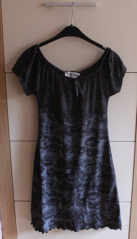 Kleid grau