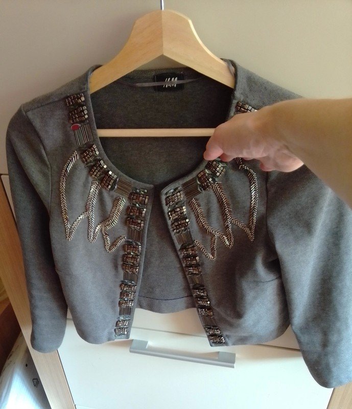 Jacke grau
