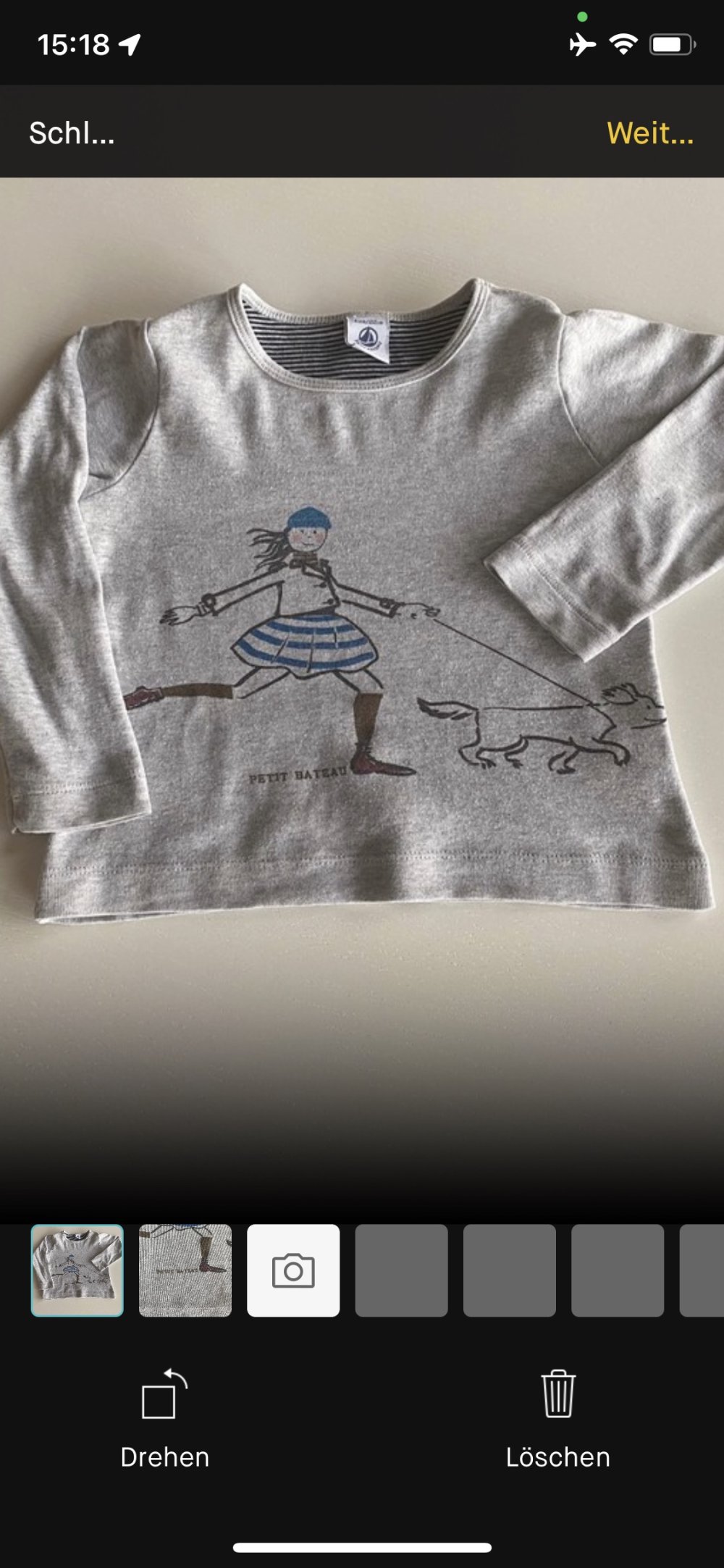 Langarmshirt