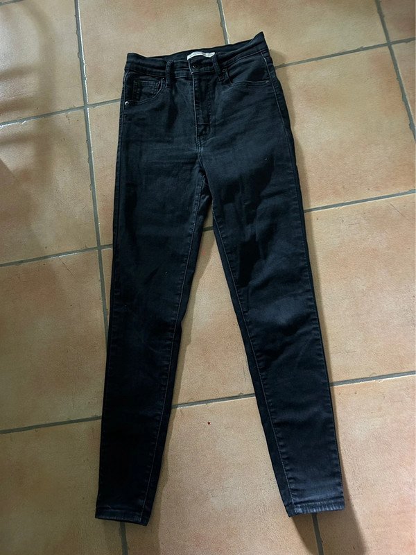 SALE Levis Mile High Super Skinny, schwarz, Gr. W26/L28, Topzustand