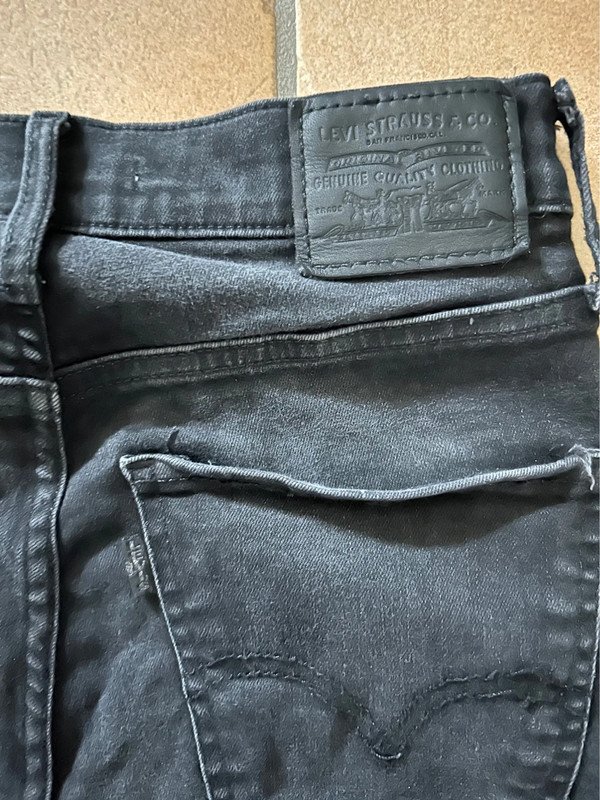 SALE Levis Mile High Super Skinny, schwarz, Gr. W26/L28, Topzustand