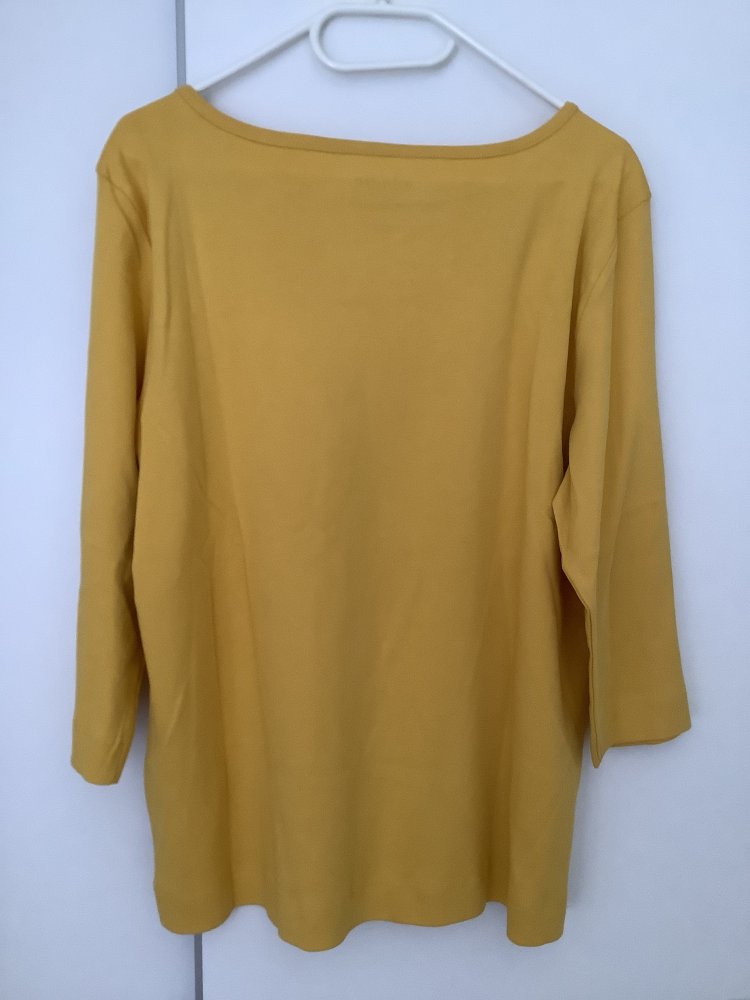 Adagio Pullover, Rundhals, 3/4 Arm, uni