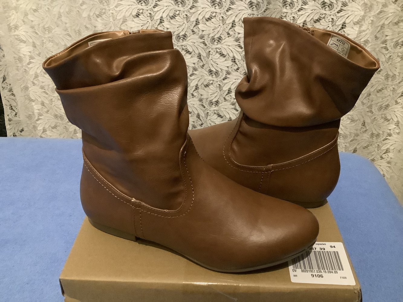 CITY WALK Stiefelette mit Raffungen am Schaft Gr. 39 