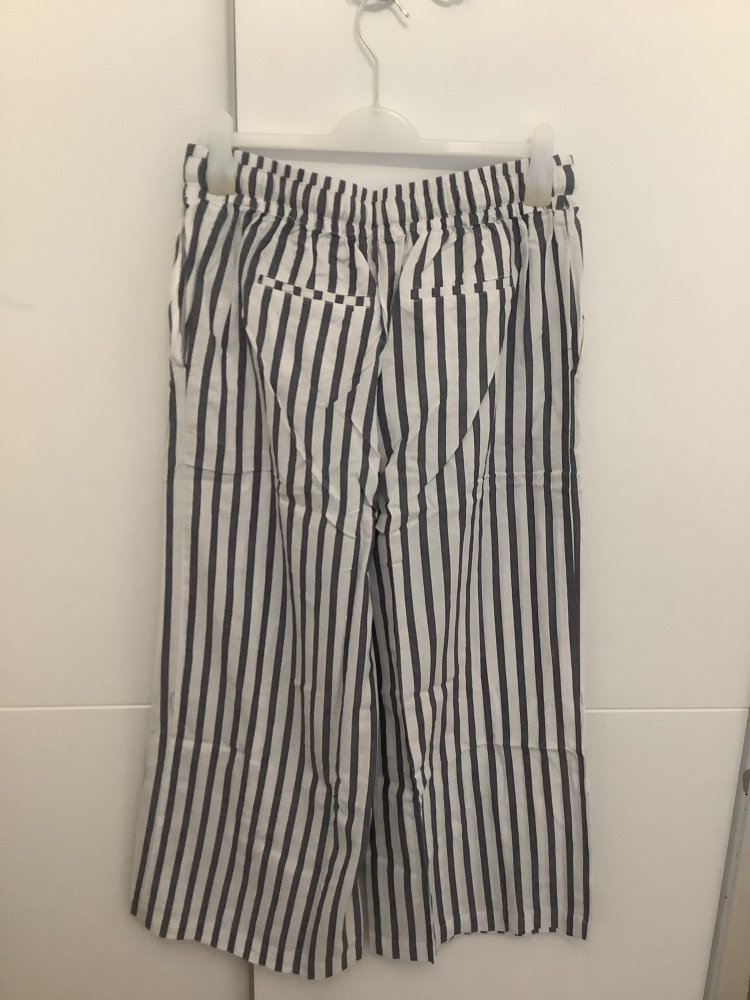 Garcia Damen Hose Gr. L neu weiss-marine 