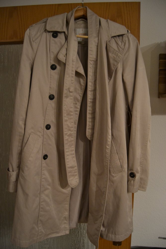 Tranchcoat, beige