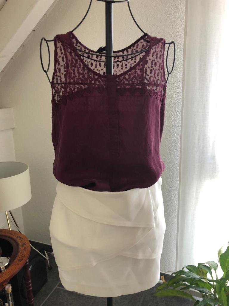 Rock sowie Bluse von 