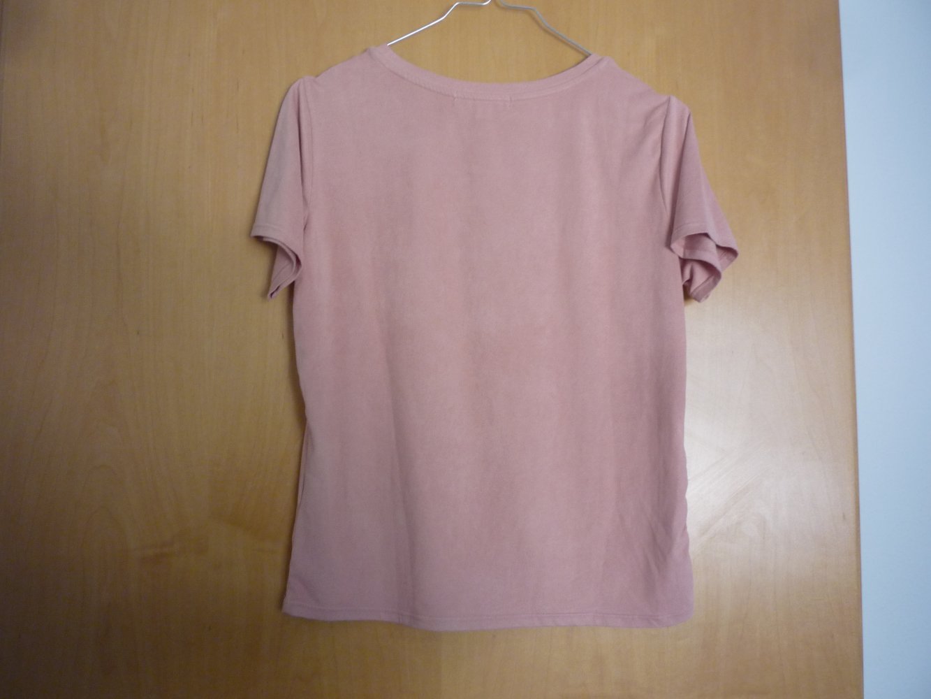 Tally Weijl – schönes TShirt mit Rundhals-Ausschnitt - Gr. XS – apricot