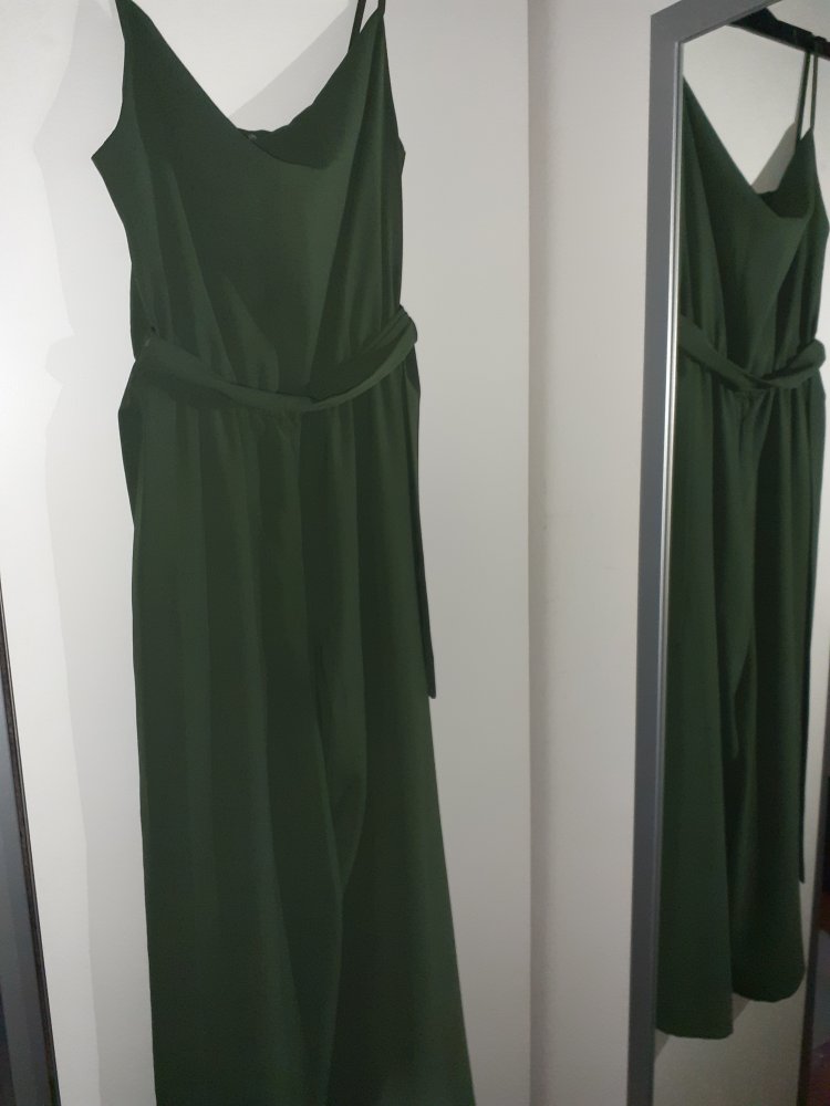 Jumpsuit moosgrün