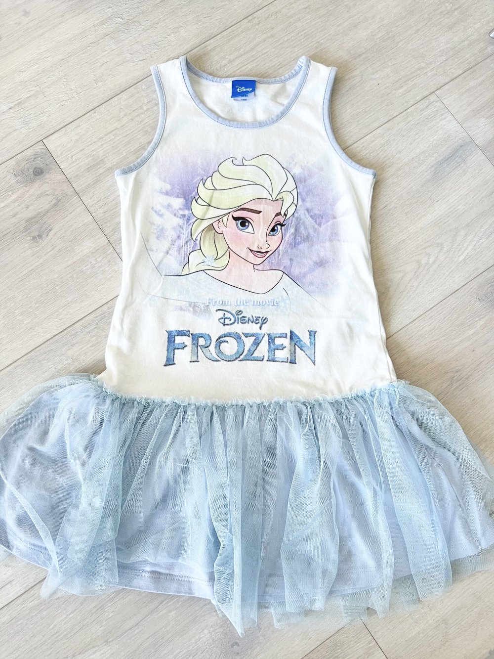 Kleid Disney mit Königin Elsa, Frozen für Mädchen 