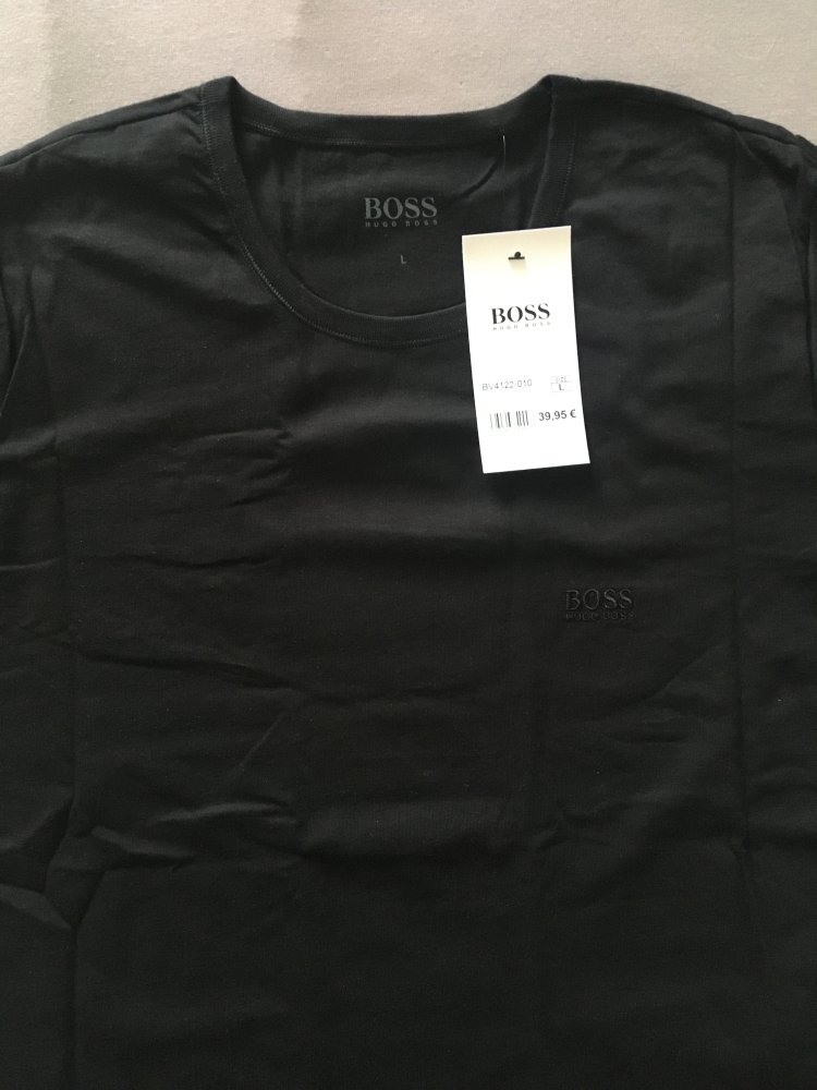 NEU Hugo Boss T Shirt Gr L M schwarz