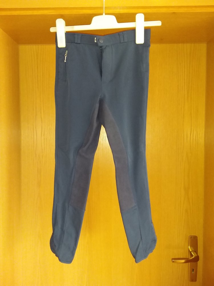 blaue Kinder-Reithose