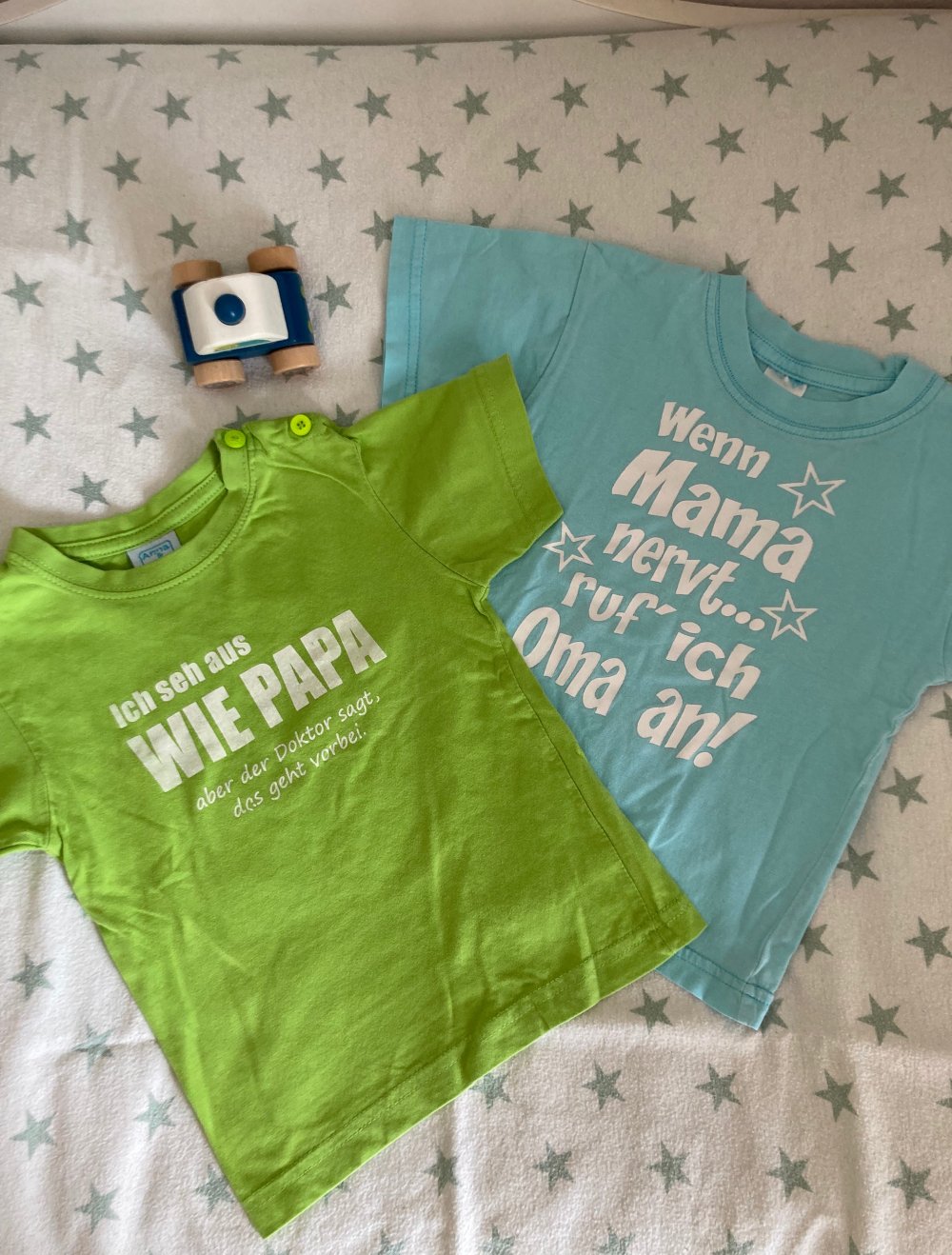 2erSet Sprüche-Shirts