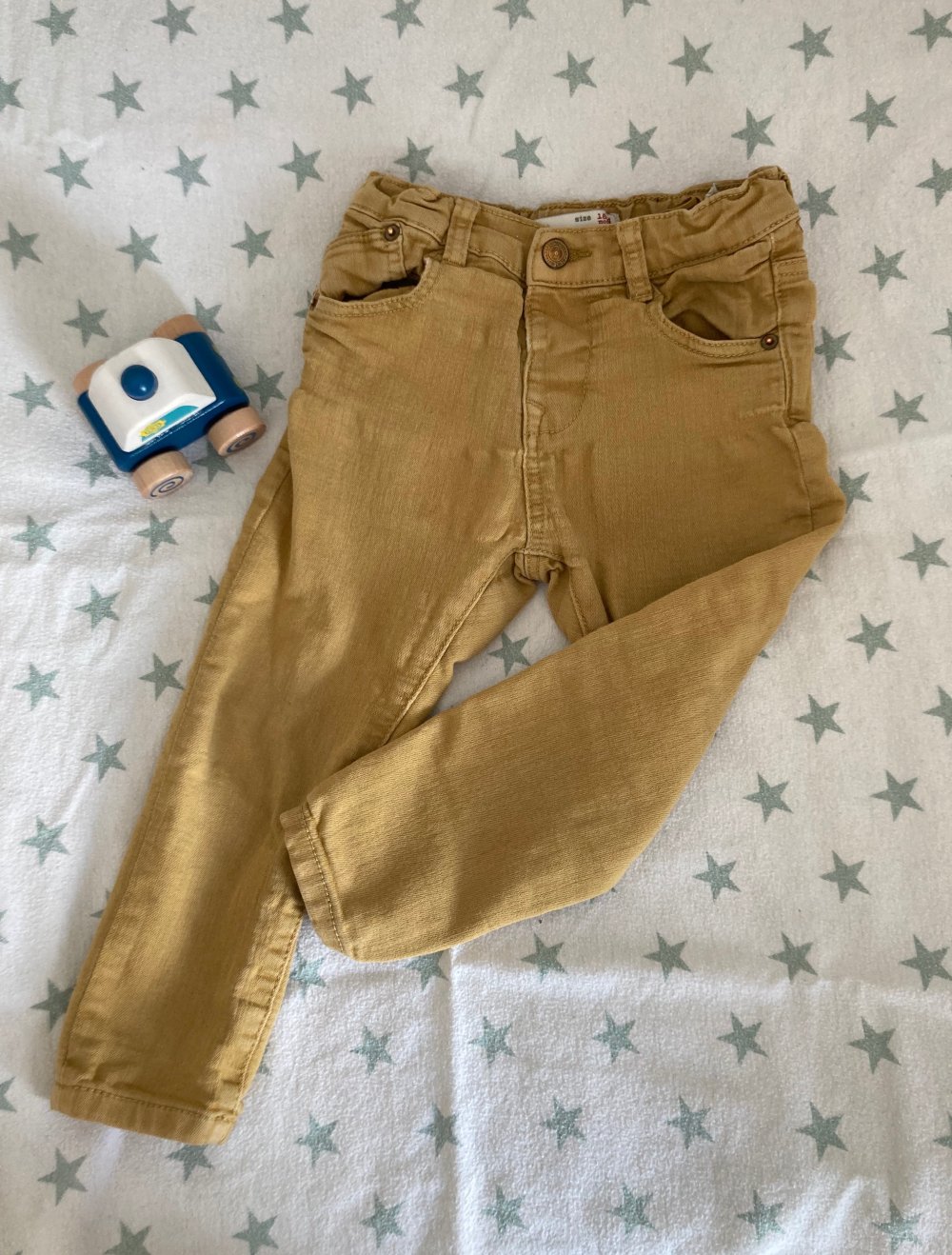 Jeans senfgelb