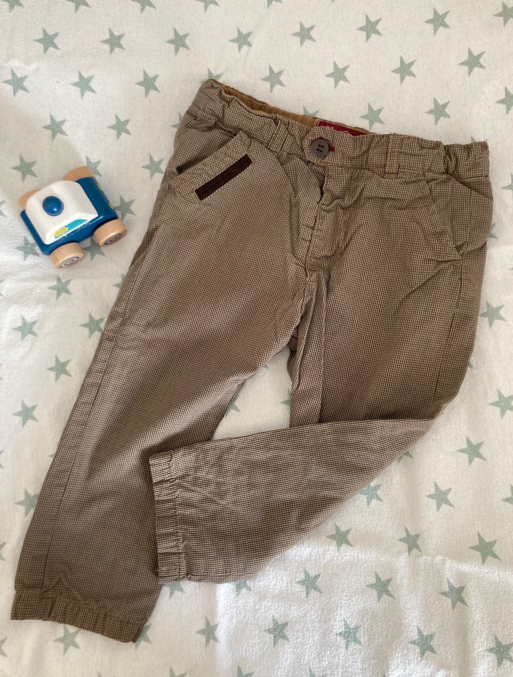 feine Chino kleinkariert