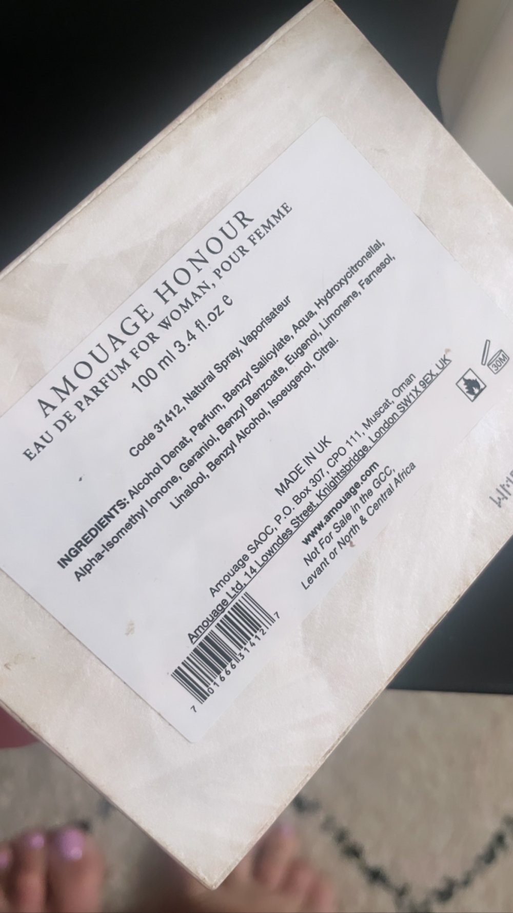 AMOUAGE Honour 90ml edp