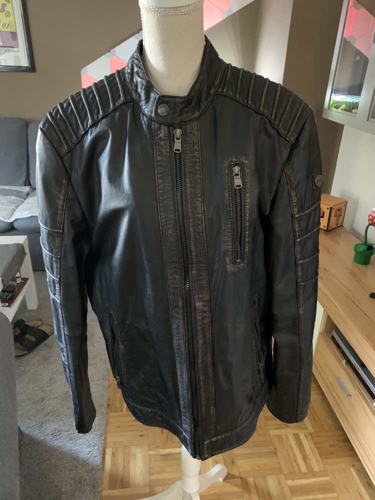 engbers Lederjacke Braun