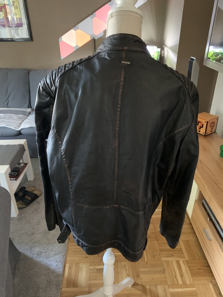 engbers Lederjacke Braun
