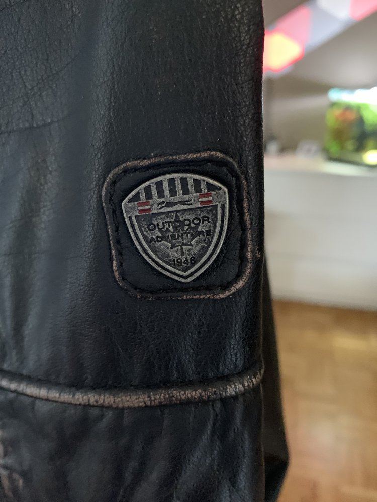 engbers Lederjacke Braun