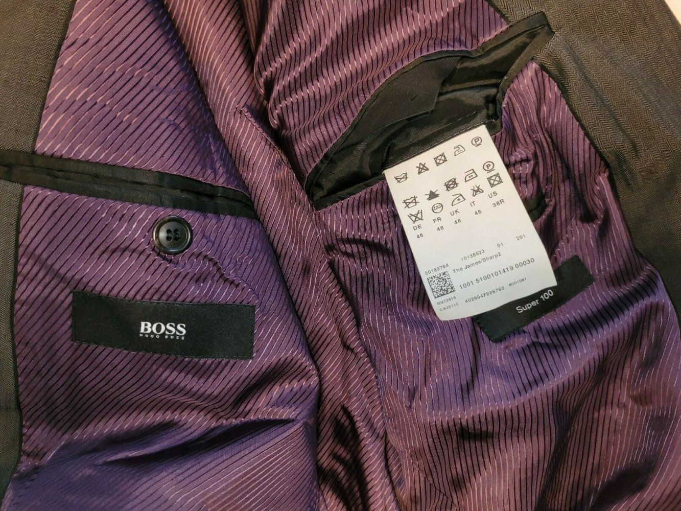 Boss Hugo Boss Herren Anzug in der Größe 48 im Top Zustand