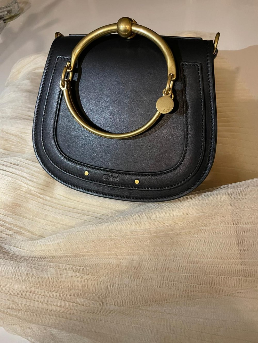 Chloé Nile Bracelet in schwarz
