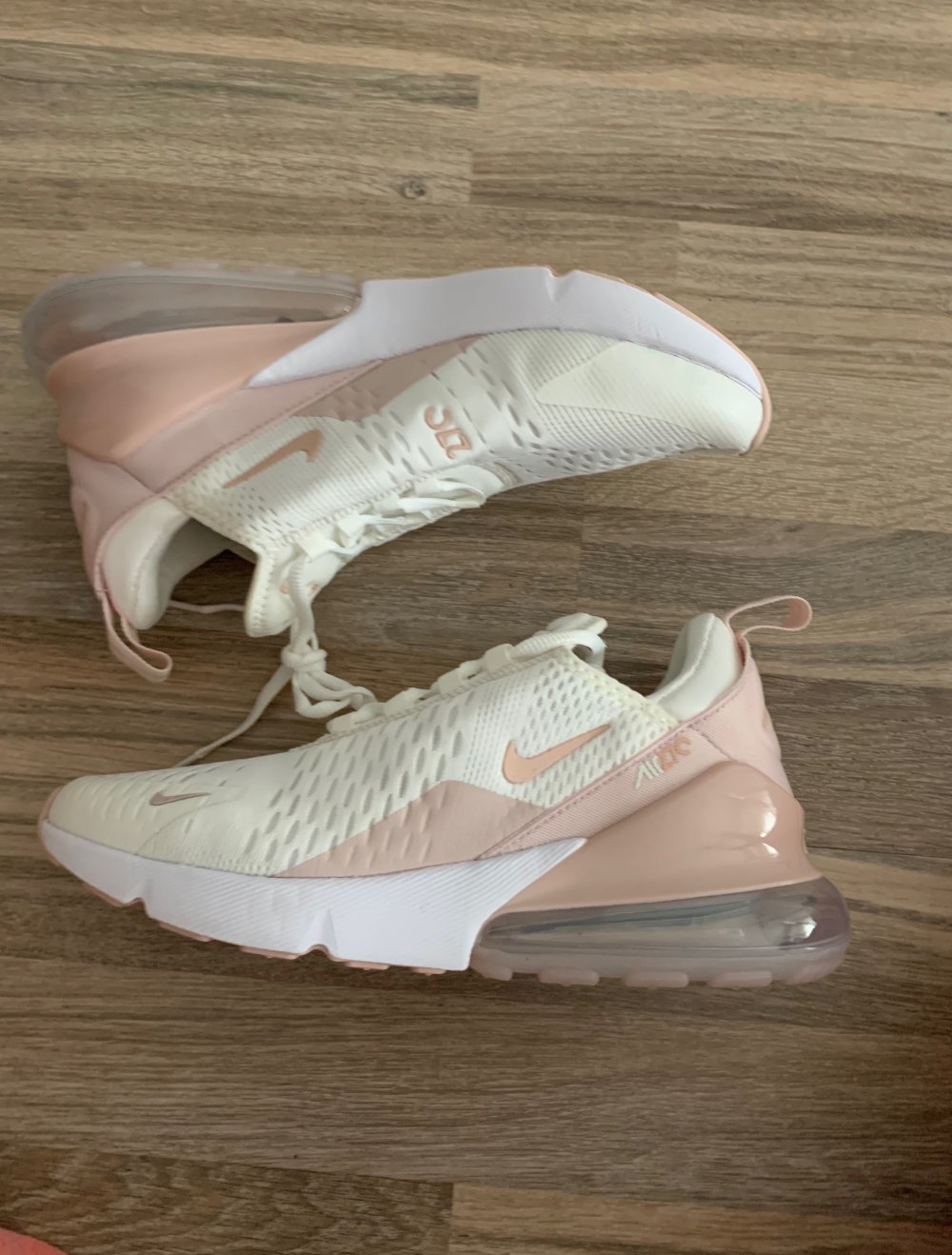 Nike Air Max 270 Weiss Rosa Größe 38
