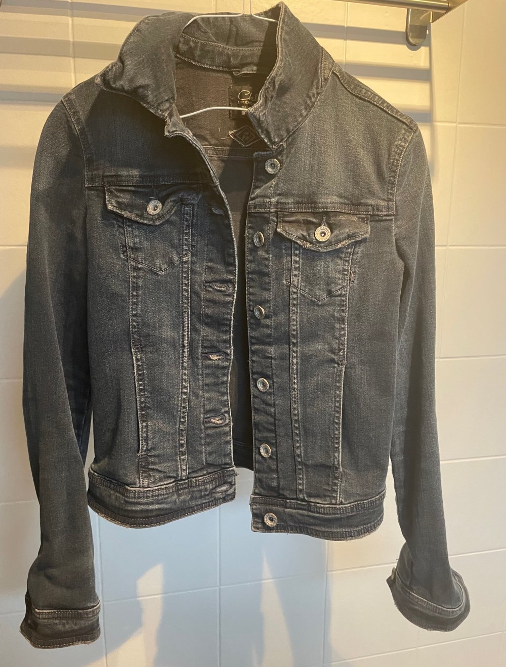 Jeansjacke dunkel