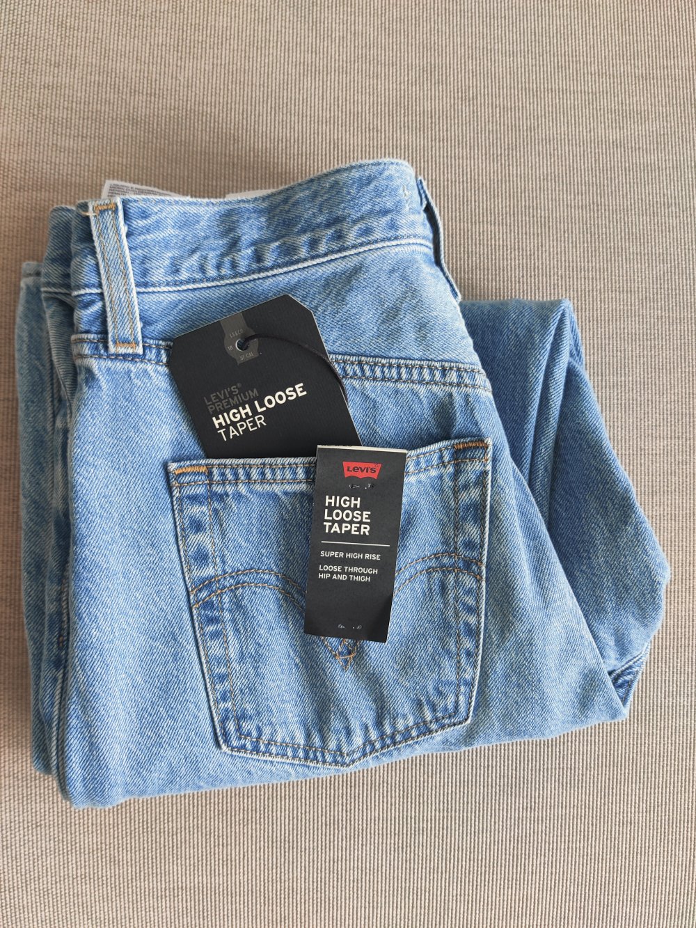 LEVI'S High Loose Taper Jeans