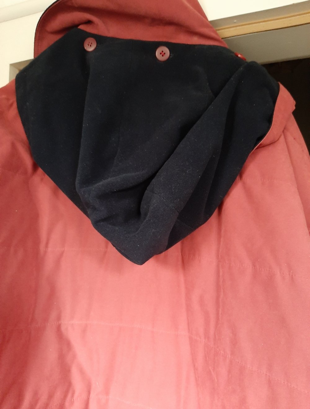 Anorak weinrot