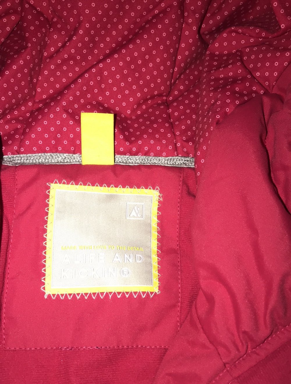 alife & kickin Damen Jacke CHARLOTTE A Fuchsia AOP