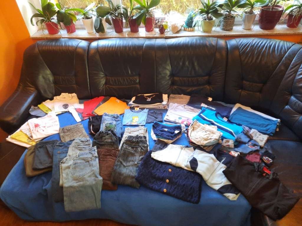 Großes Bekleidungspaket für Jungen Gr. 128 - 134 - 140 - 146