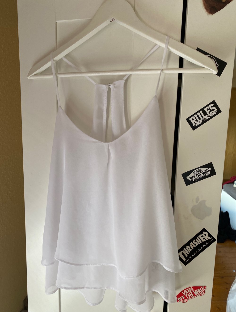 weißes Top