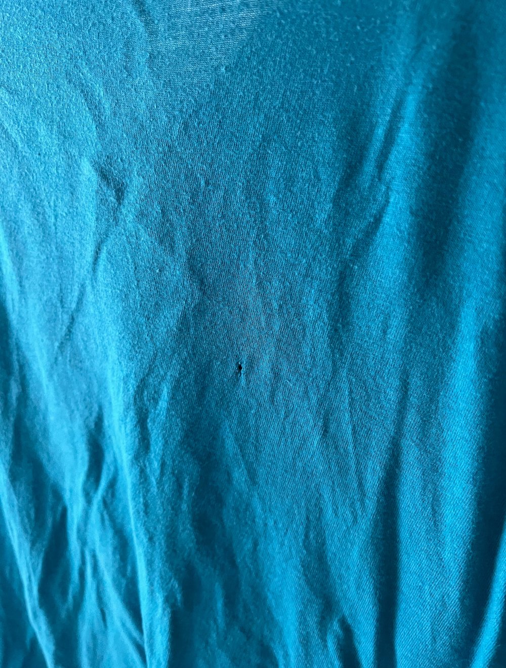 Shirt mit 3/4 Ärmeln V Ausschnitt und süßen Details Größe L