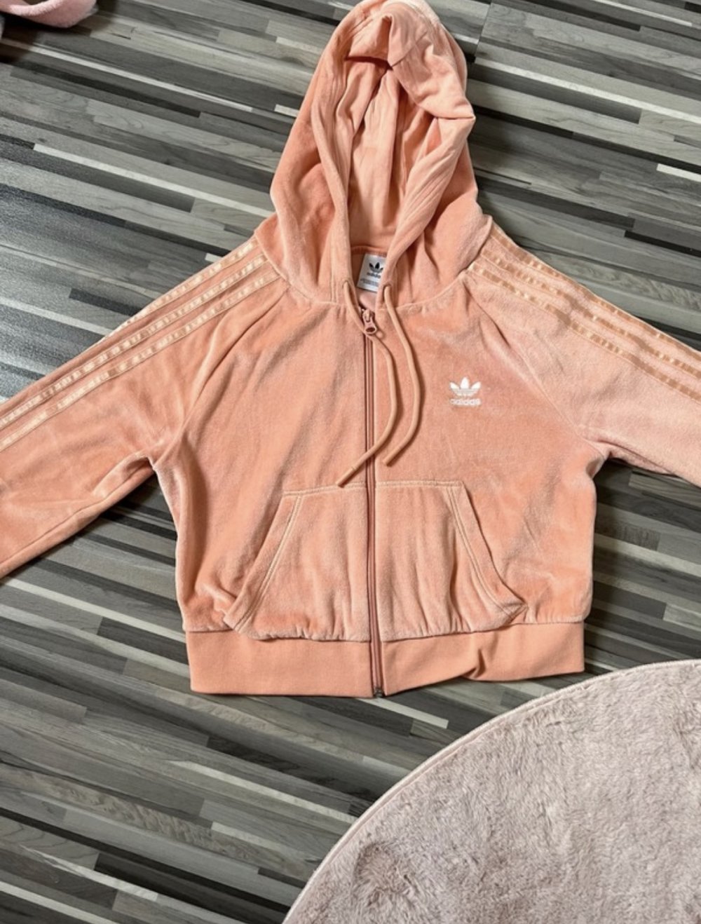 Adidas Sweatshirtjacke cropped