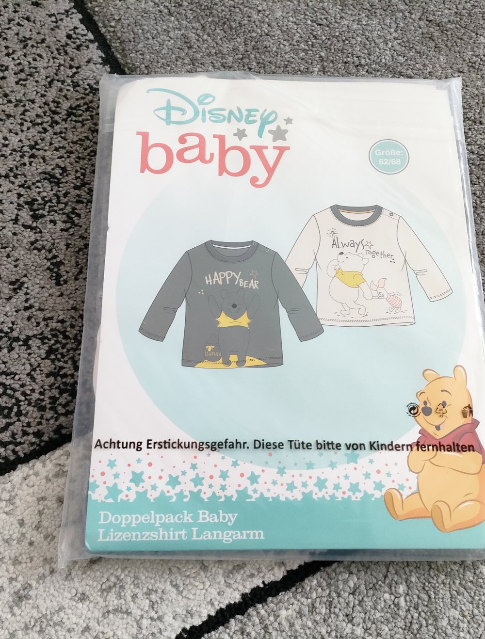 Disney Winnie the Pooh Langarmshirts Neu