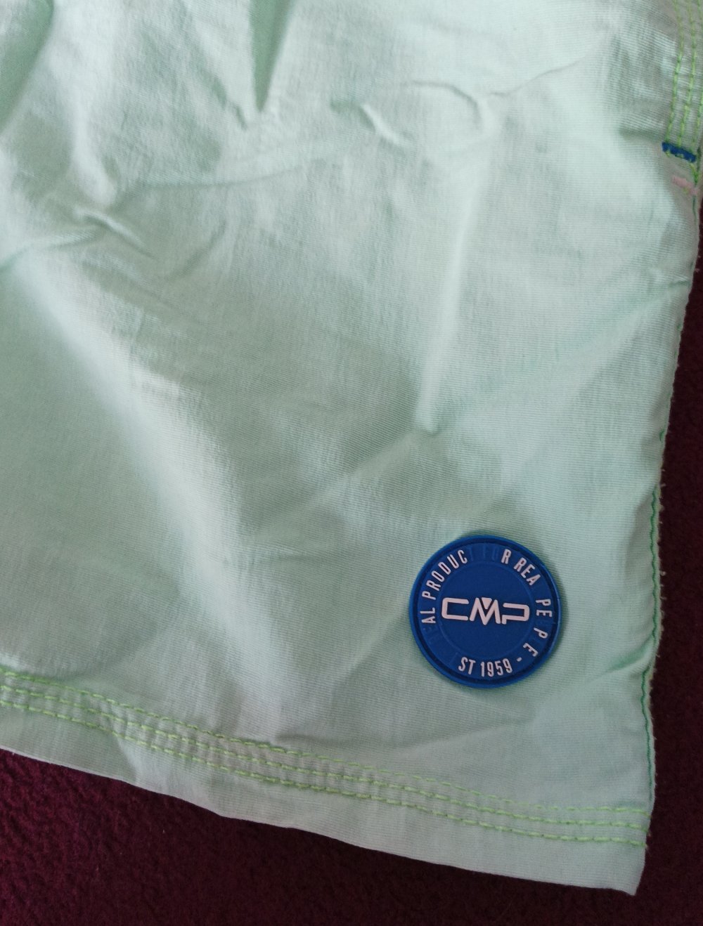 türkis grüne bade Hose/ kurze Hose
