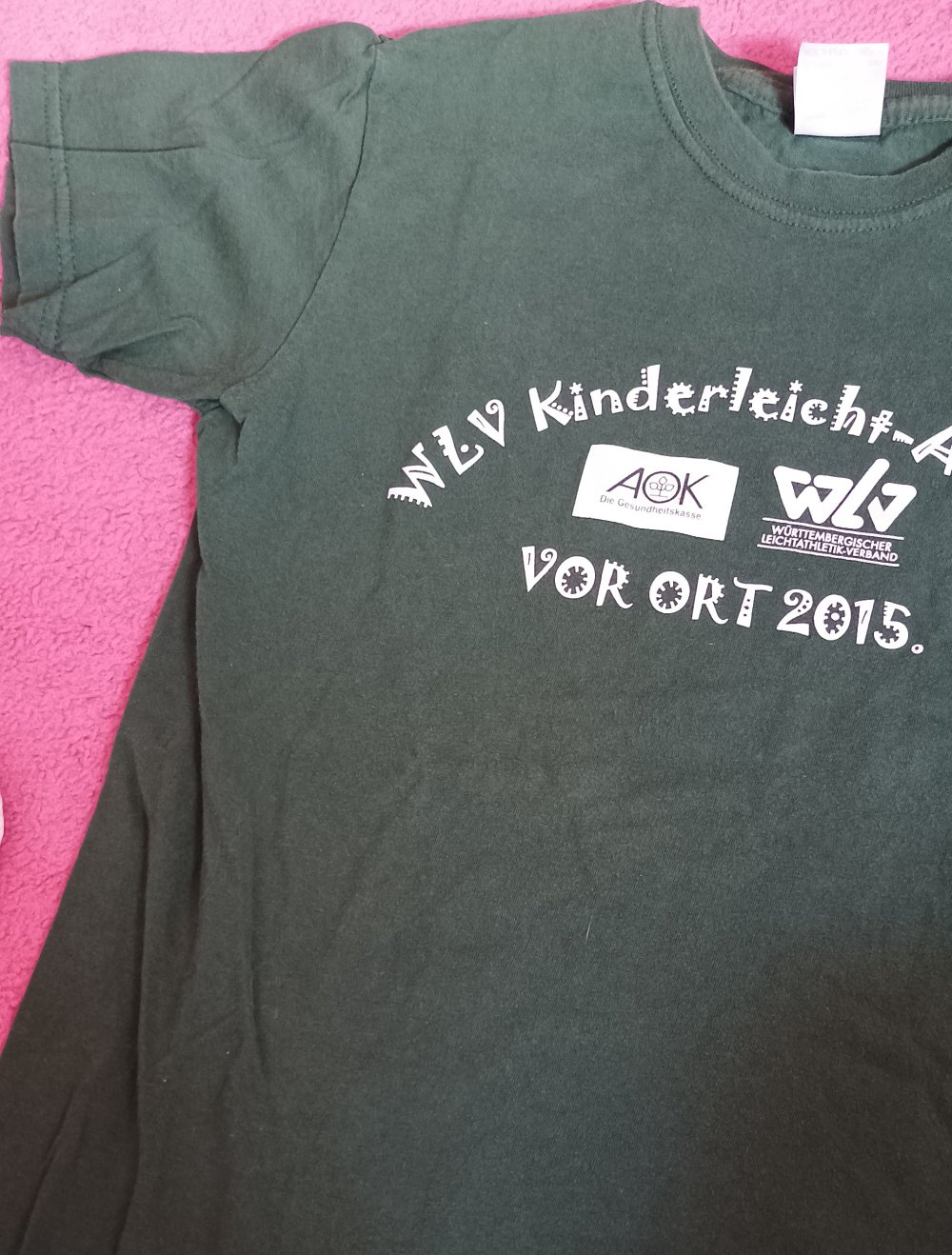 grünes Kinder T-Shirt