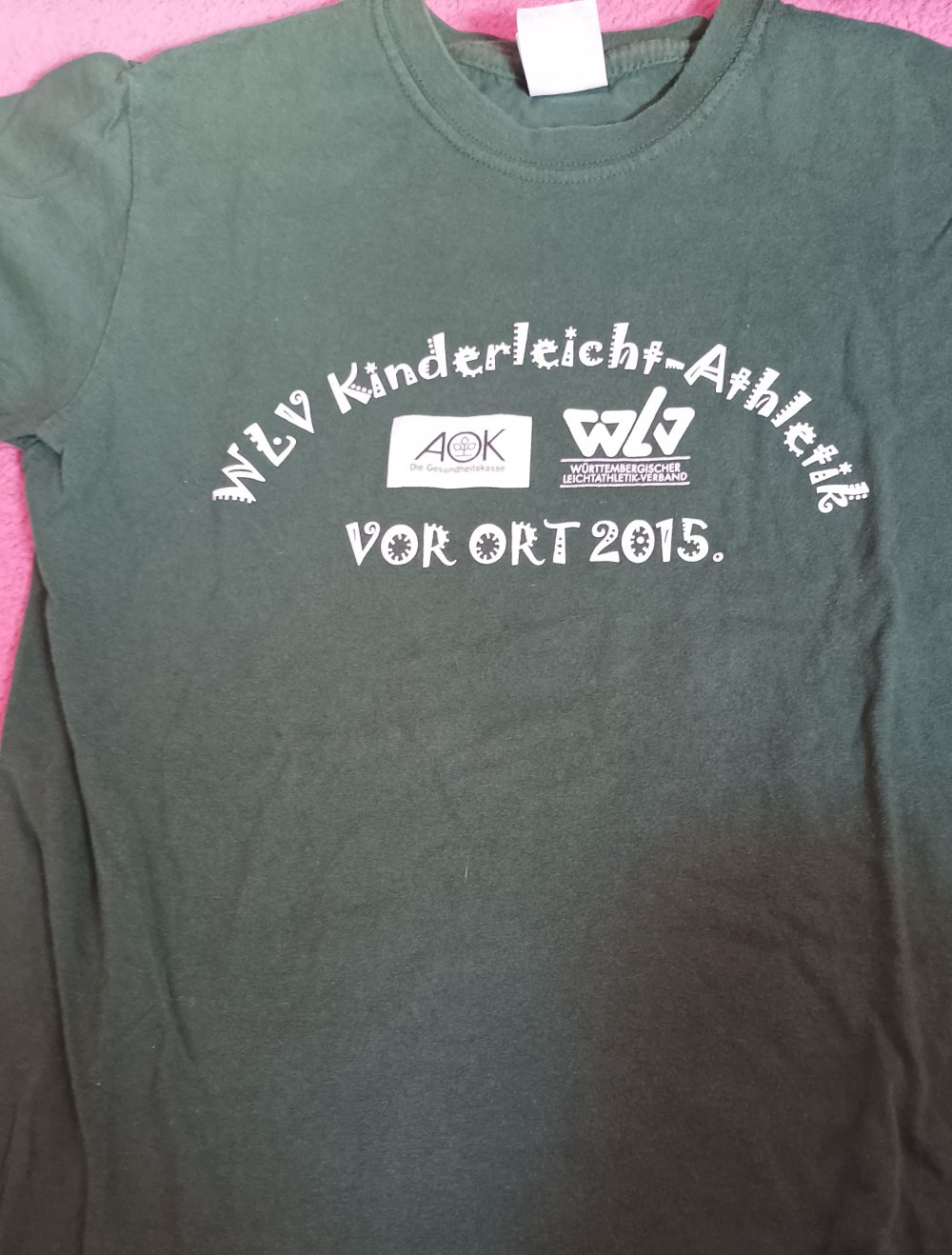 grünes Kinder T-Shirt
