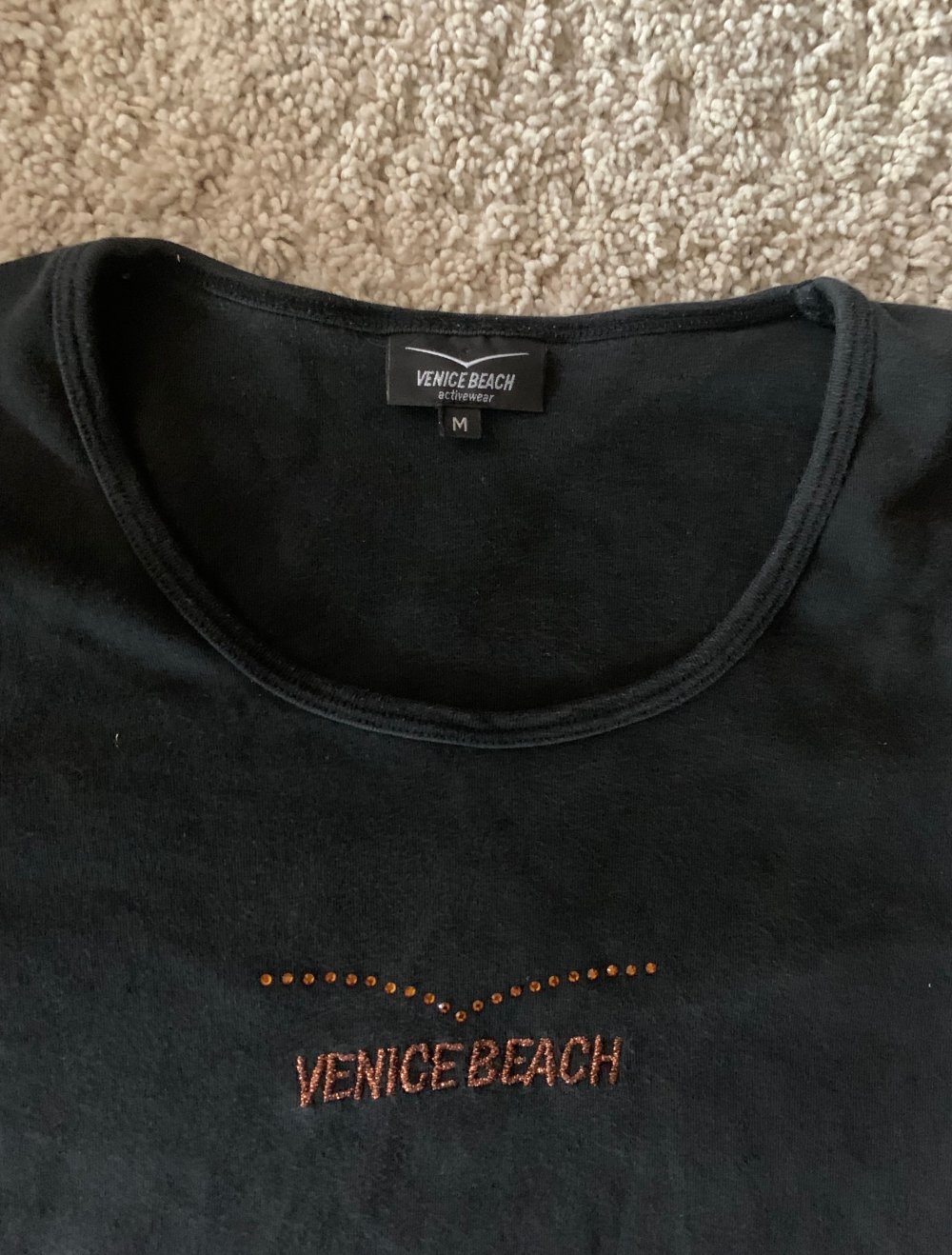 venice beach shirt M schwarz