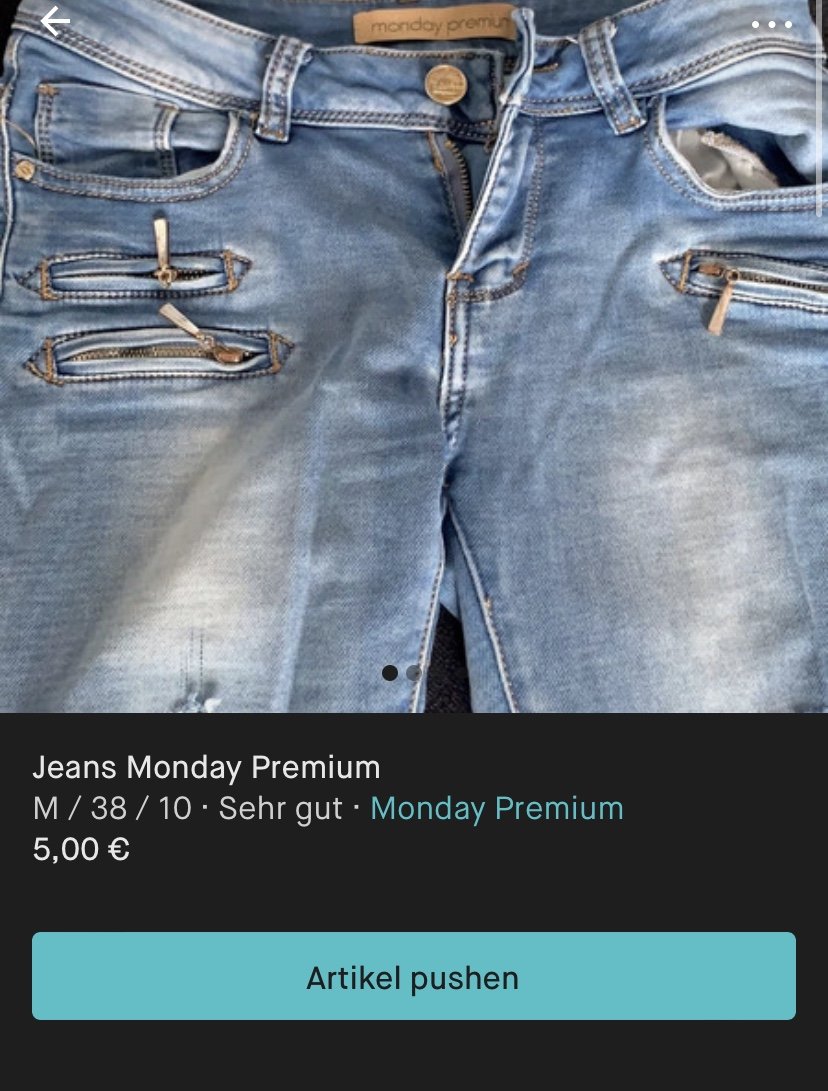 jeans monday premium S