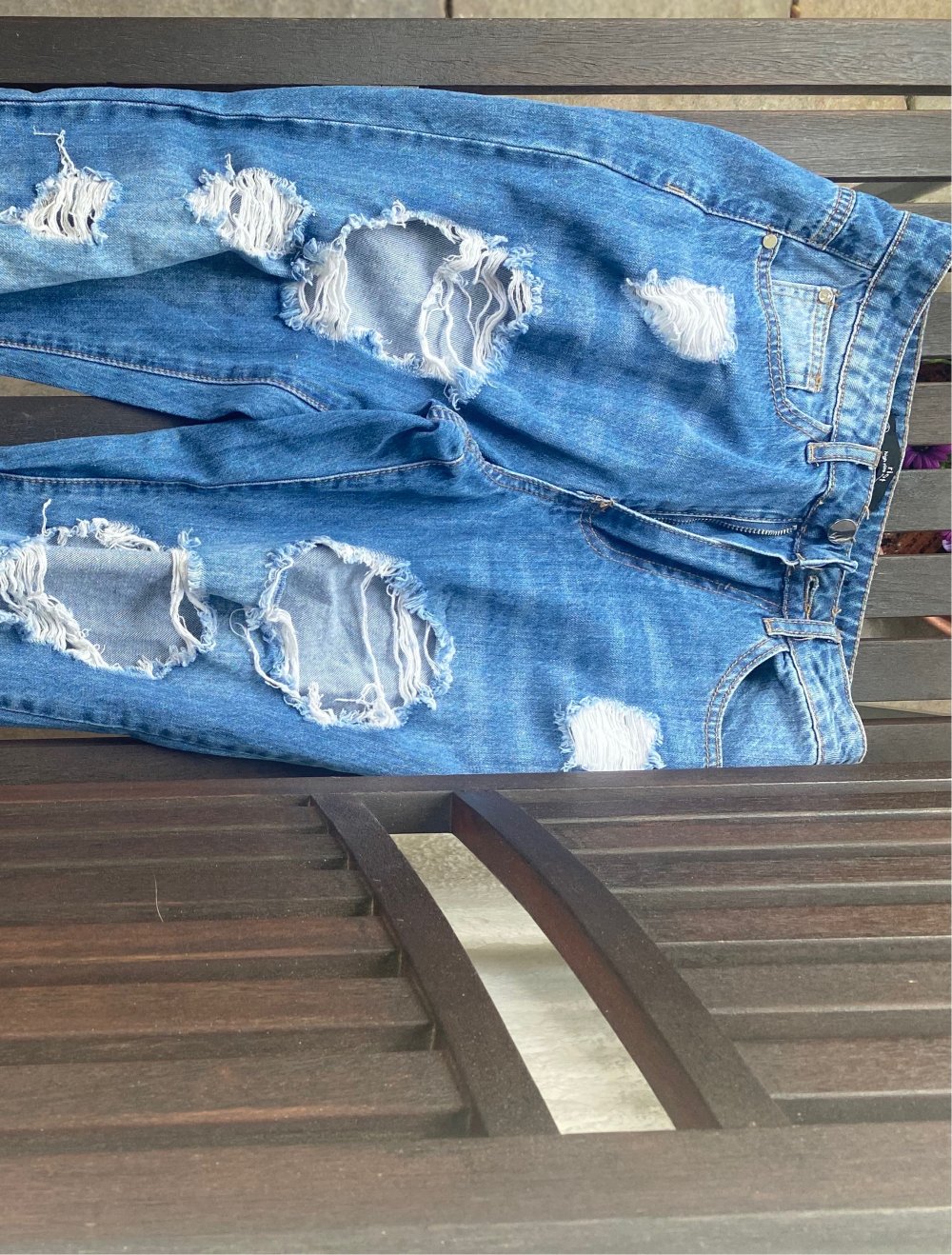 Jeans Riot Blau