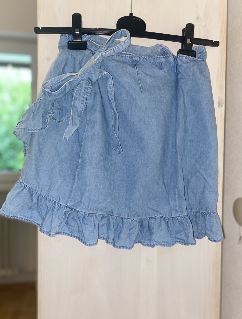 Blauer kurzer Rock