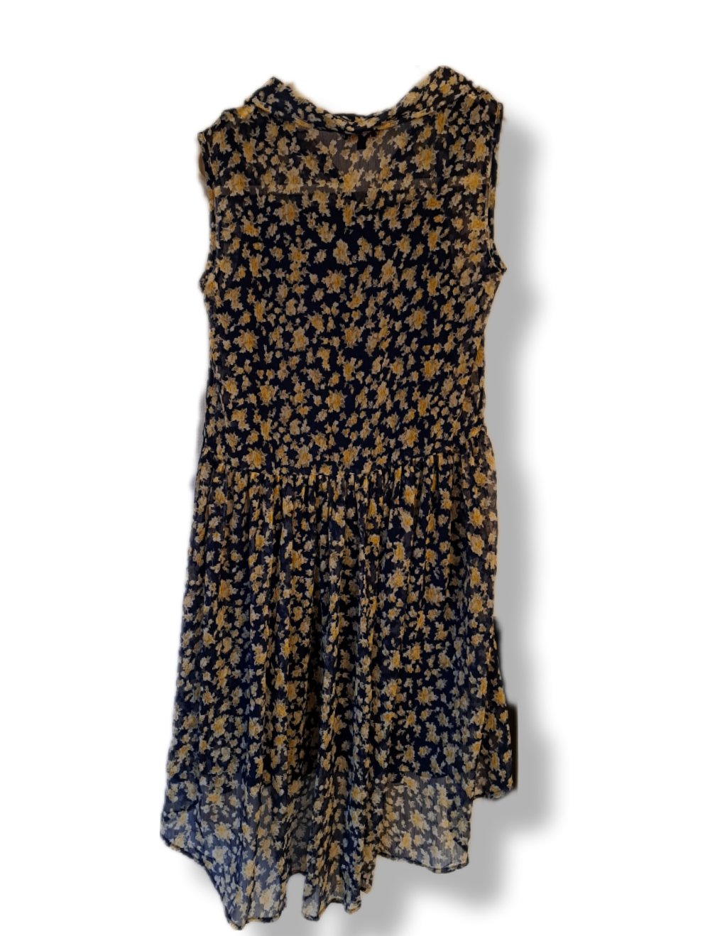 Kleid im Vokuhila-Look