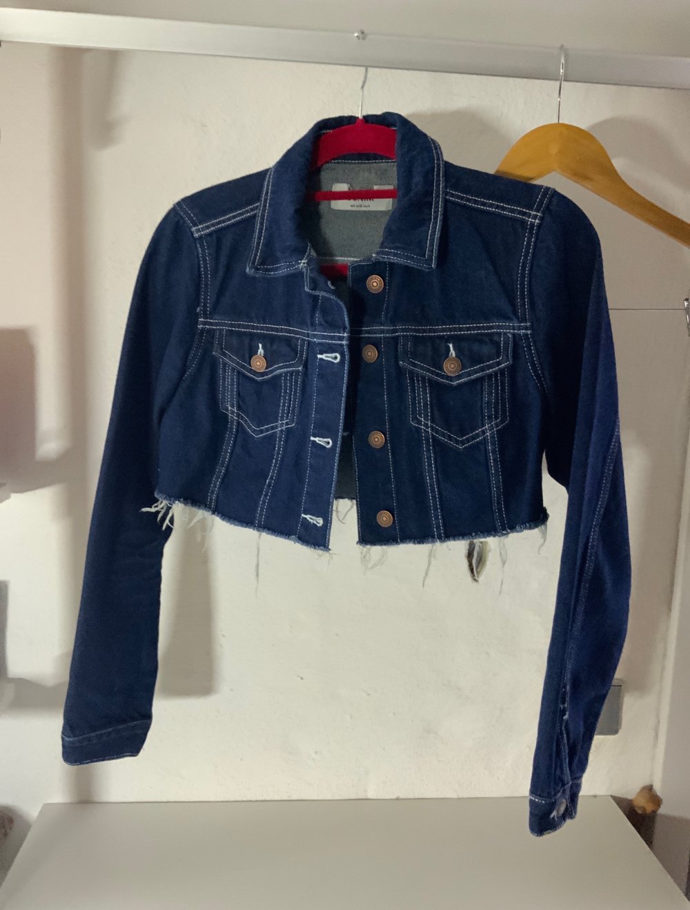 Crop Jacke Jeans