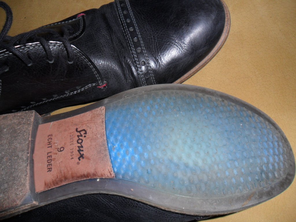 Sioux Herrenschuhe Leder Größe 9