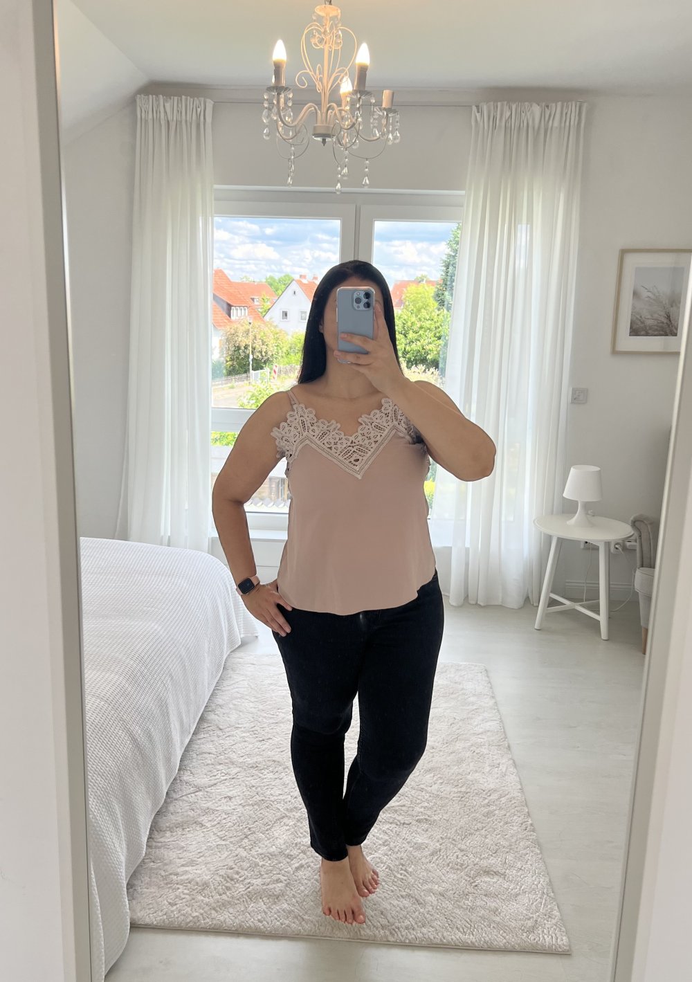 Rosa Bluse